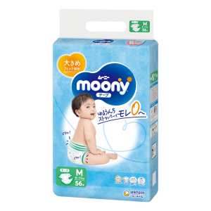Moony S 4-8 kg, 70 vnt.