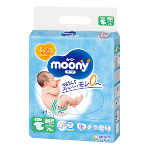 Moony S 4-8 kg, 70 vnt.